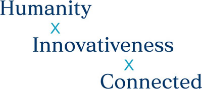 Humanity x Innovativeness x Connected